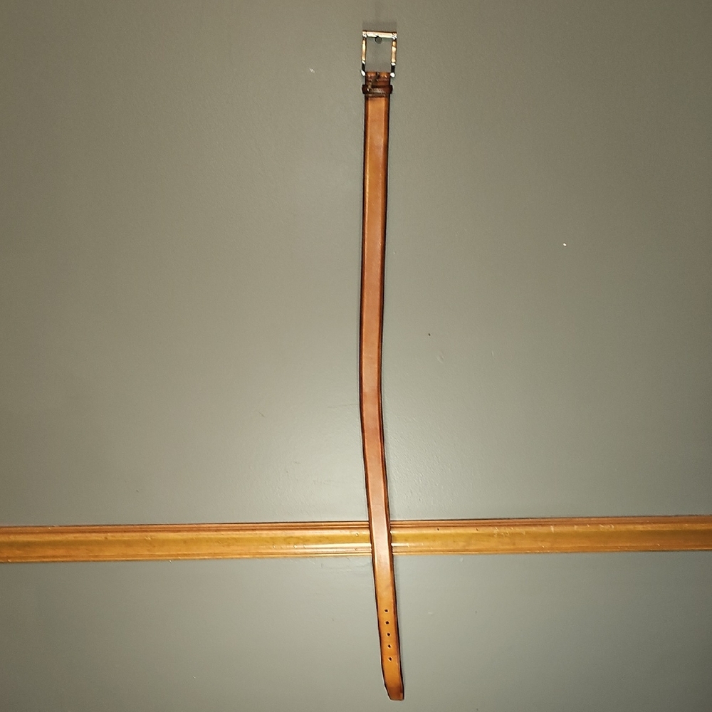 Magnanni Tan Leather Belt